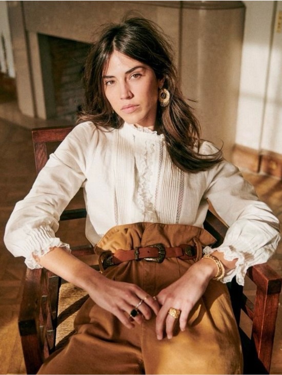 Sezane Tops - Sezane Chemise Antonia Women's Blouse